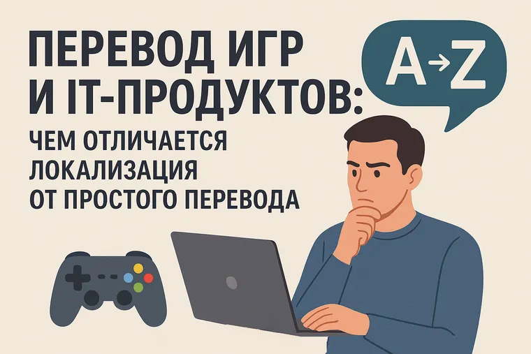 Переводчик - это не локализатор: Почему вашу игру не поймут на другом языке